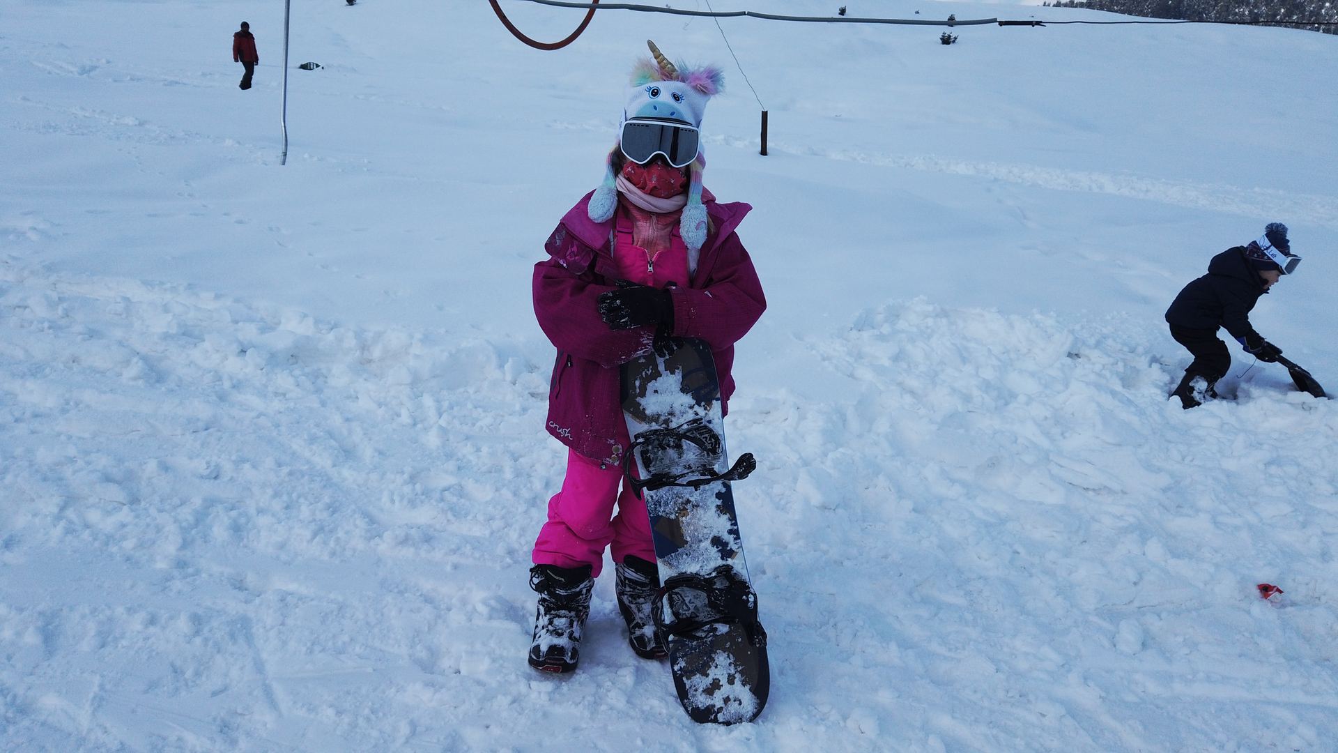 child snowboard — Snowboarding in Gulmarg
