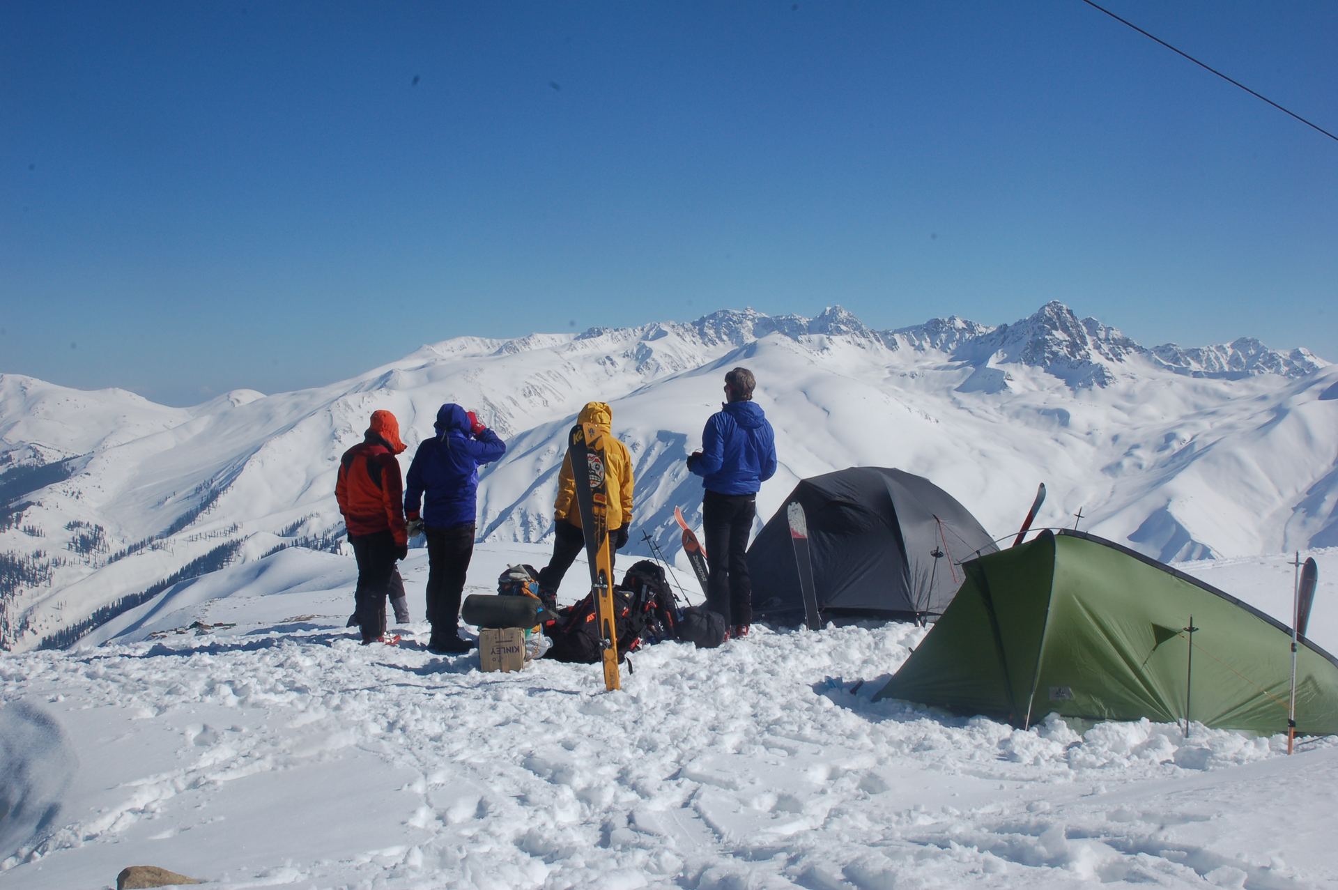 winter ski camp — Skiing in Gulmarg