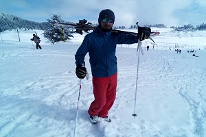 Ajaz Ahmad Sheikh, Ski Guide